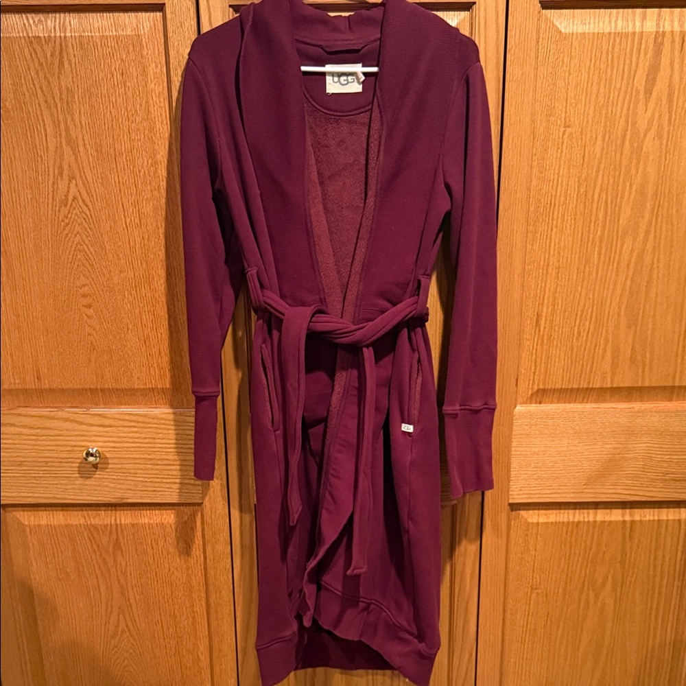 UGG Women's Burgundy Robe